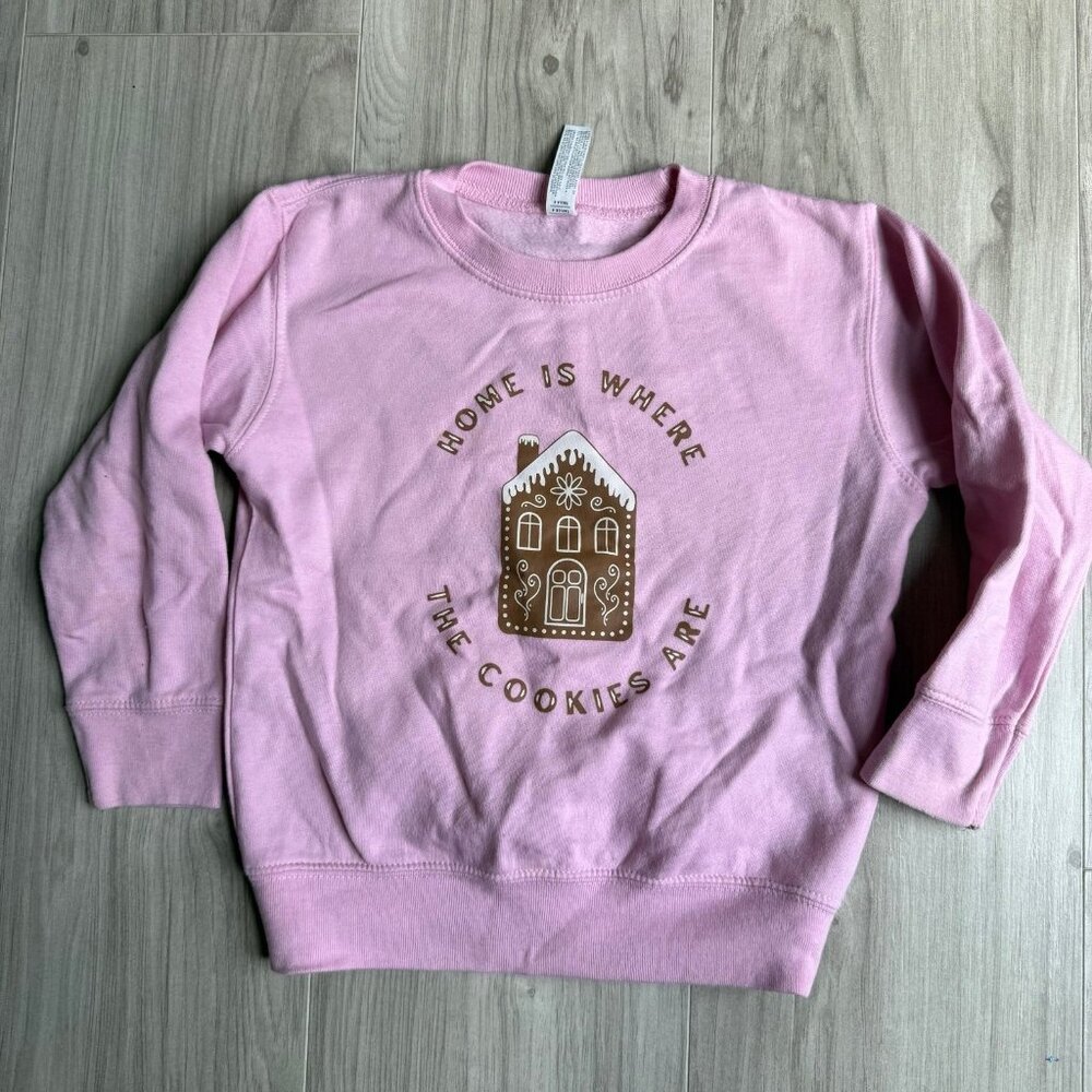 The Wishing Elephant Home Is Where The Cookies Are Sweatshirt Holiday